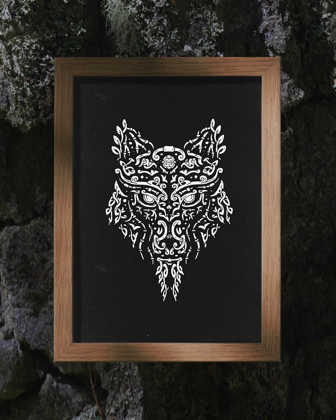 Knotwork of Fenrir Poster