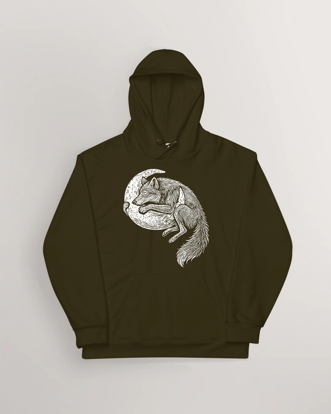 Skoll cuddling Mani Hoodie