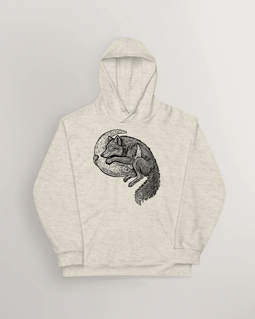 Skoll cuddling Mani Hoodie