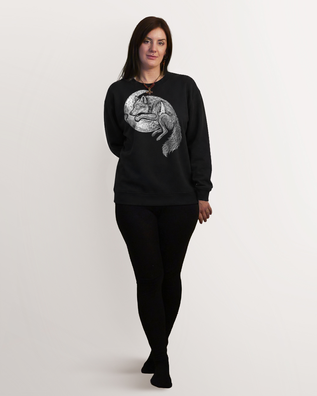 Skoll cuddling Mani Sweatshirt