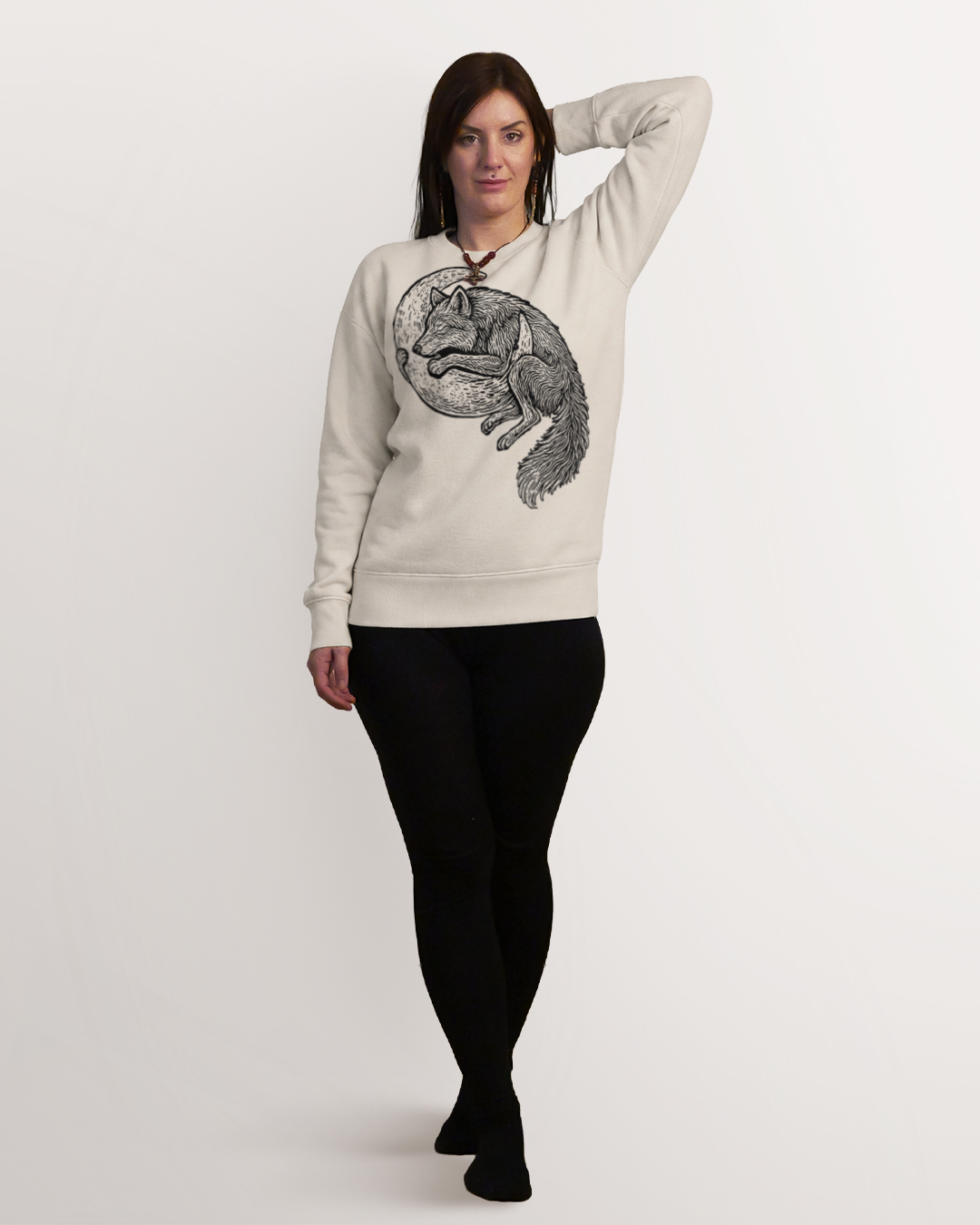Skoll cuddling Mani Sweatshirt