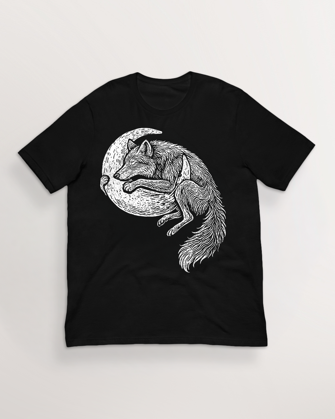 Skoll cuddling Mani T-Shirt