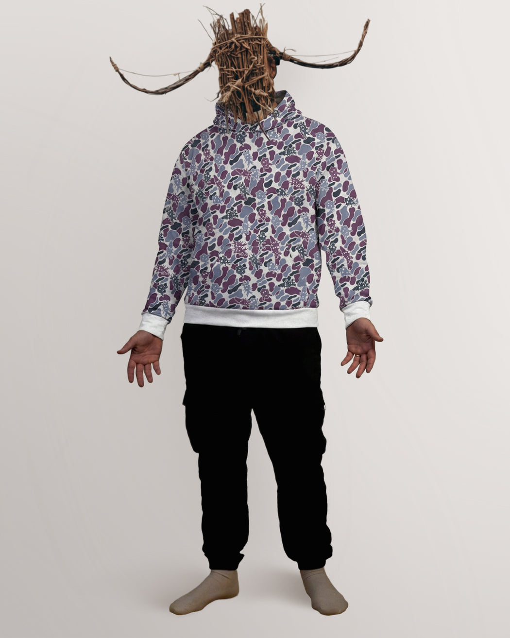 Mask Stone Hoodie