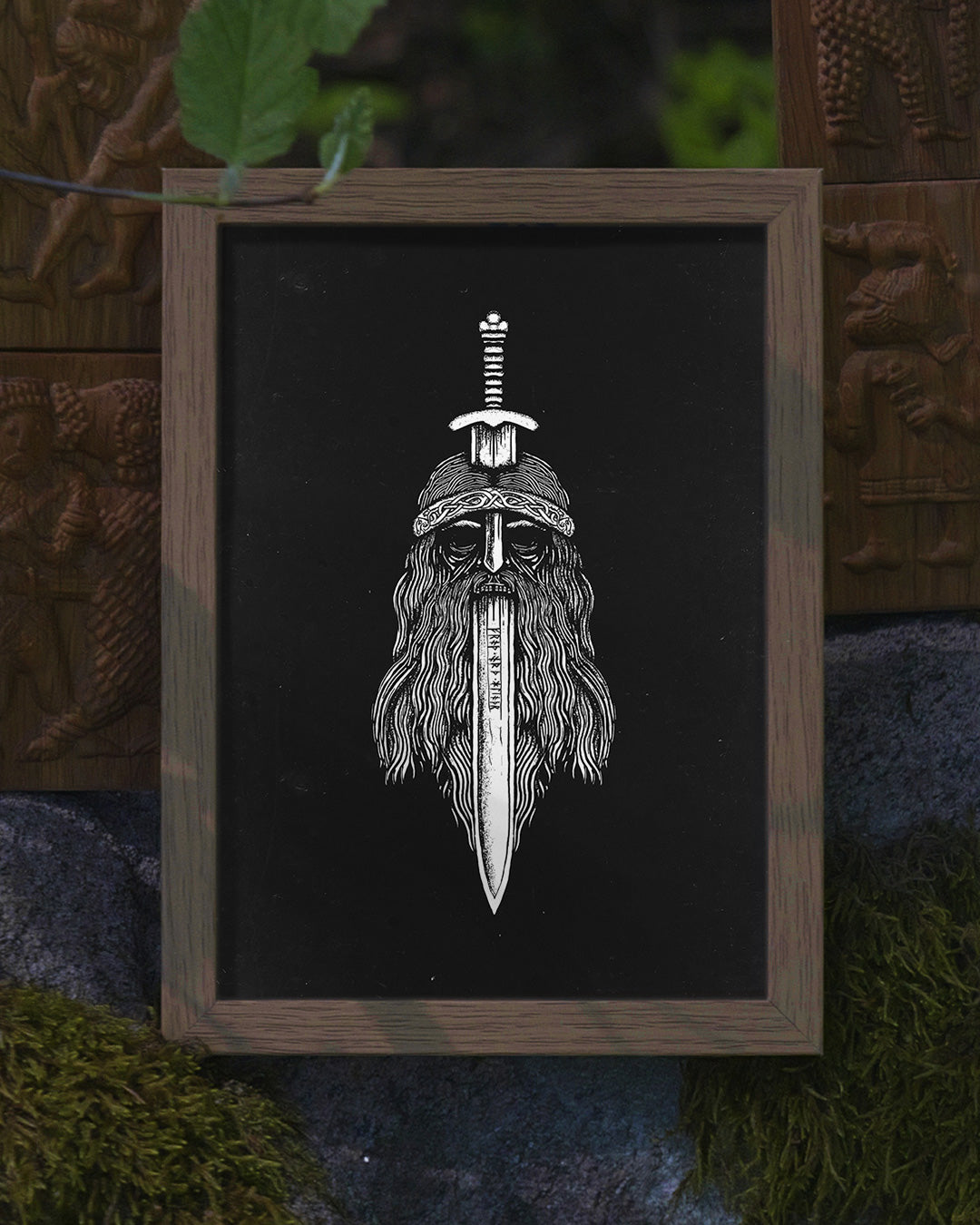 Mimirs head Poster