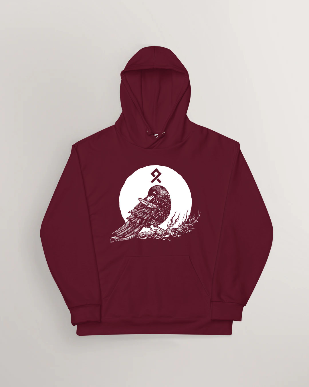 Muninn plucking feathers Hoodie