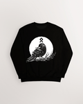 Muninn plucking feathers Sweatshirt