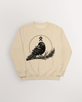 Muninn plucking feathers Sweatshirt