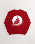 Muninn plucking feathers Sweatshirt