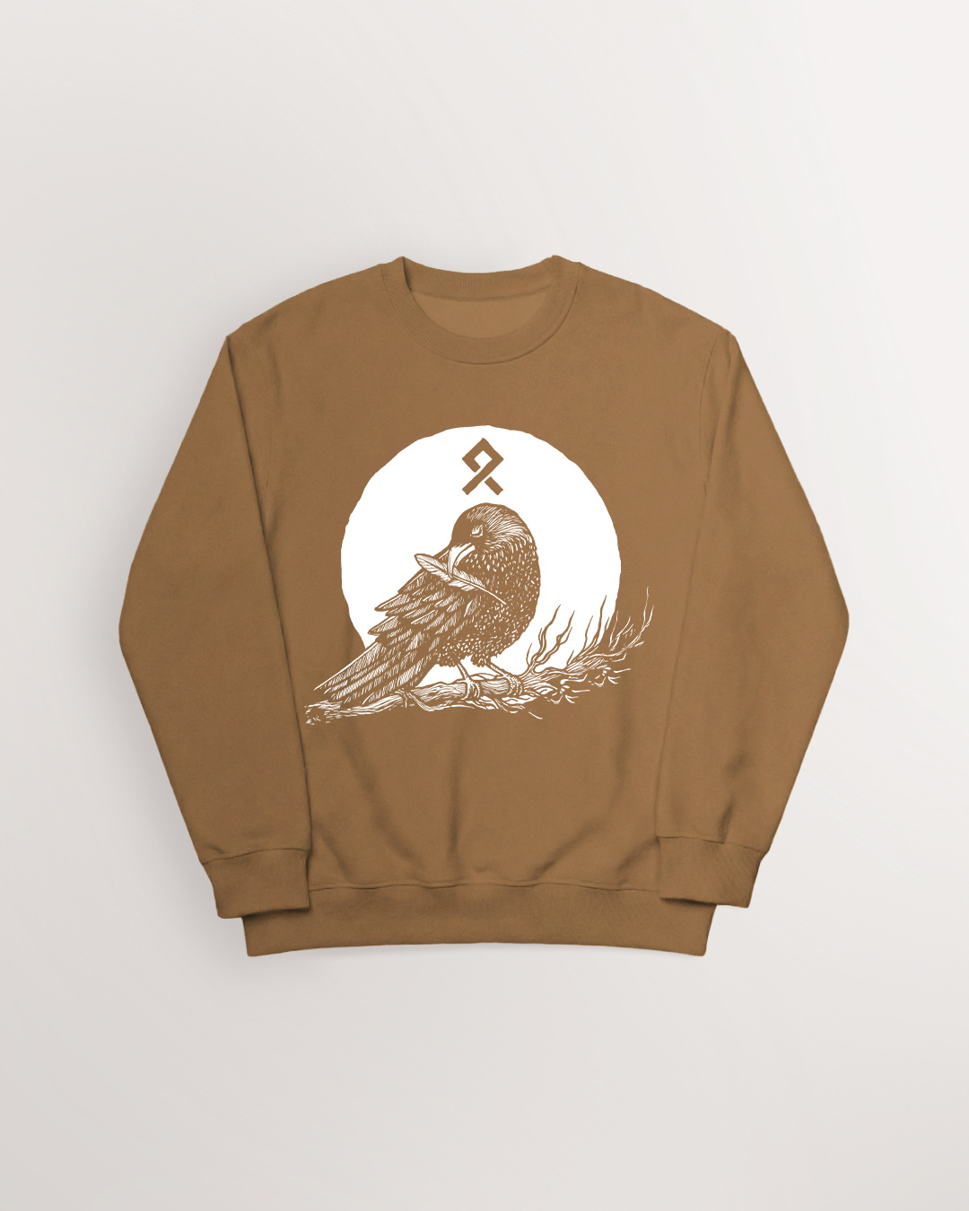 Muninn plucking feathers Sweatshirt
