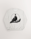 Muninn plucking feathers Sweatshirt