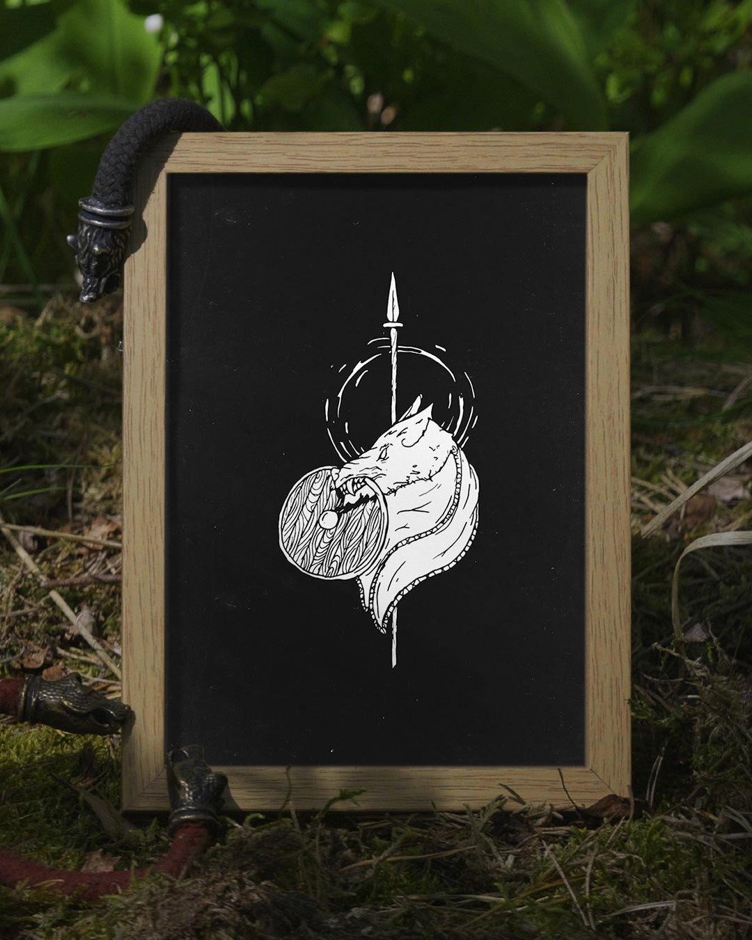 Portrait of Ulfhedinn Poster