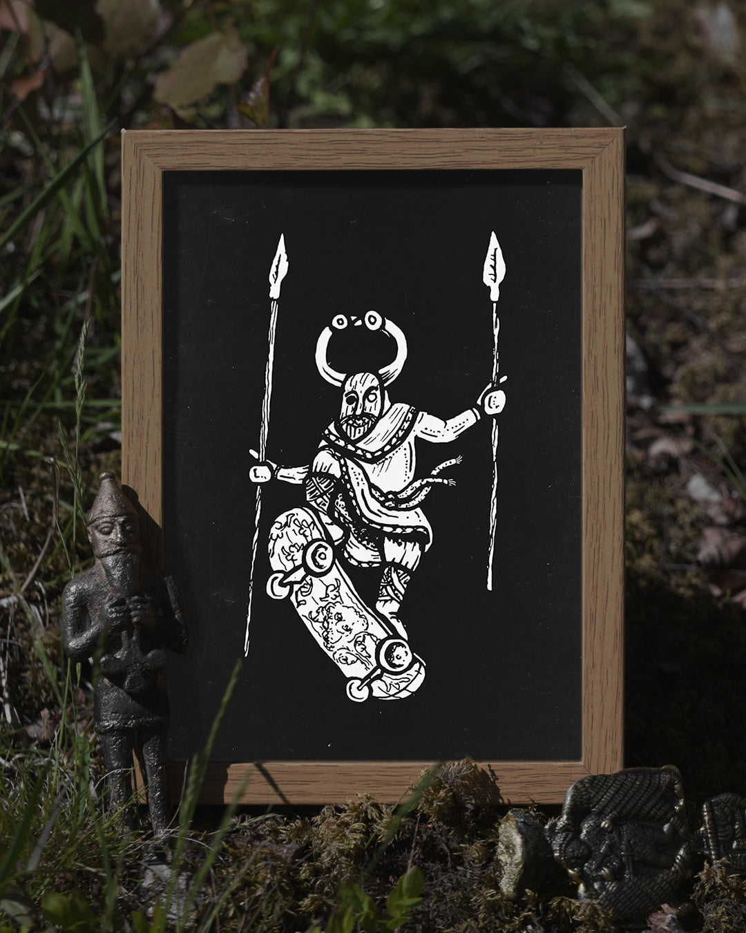 Skate Odin Poster