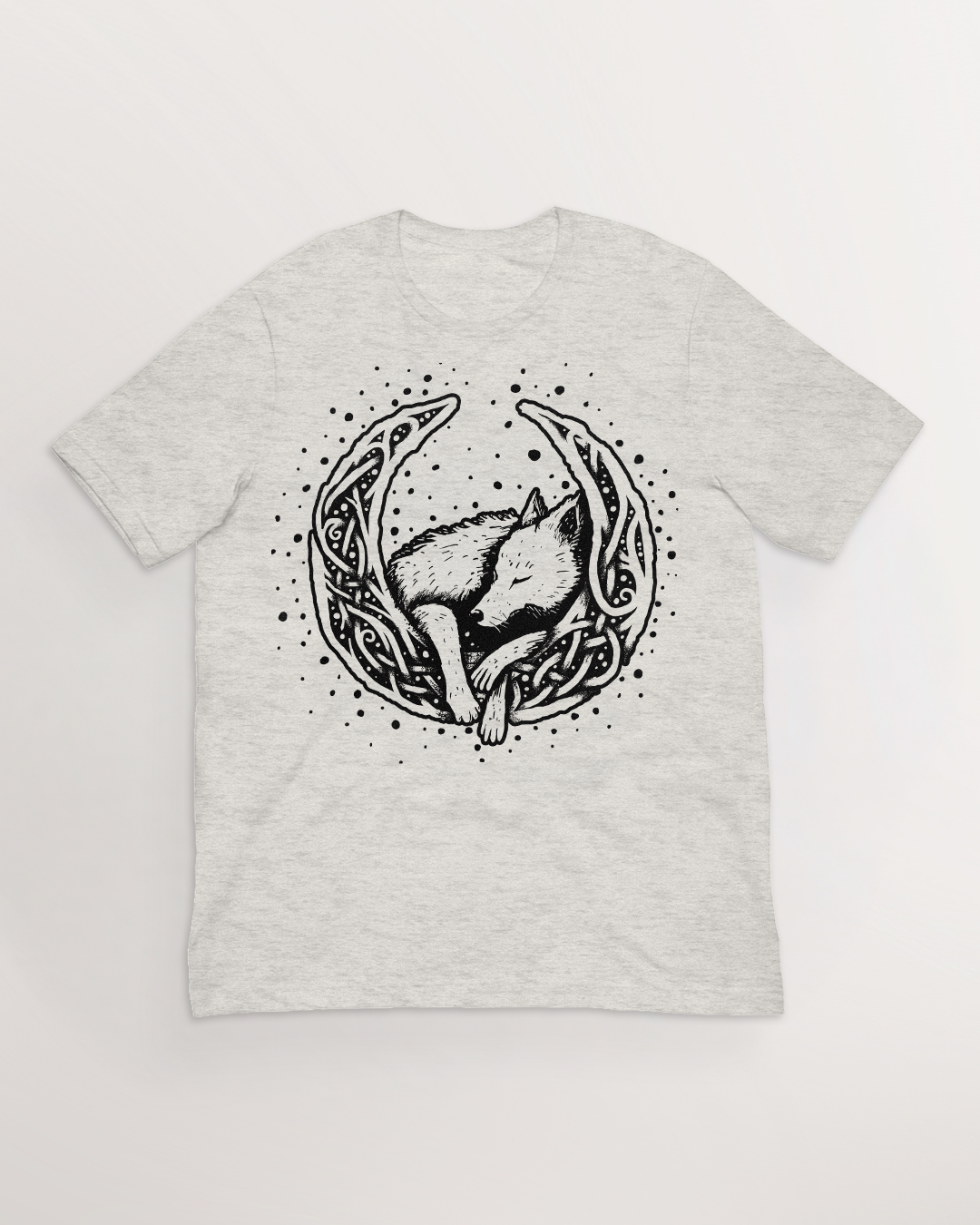 Knotwork of Mani and Sköll T-Shirt