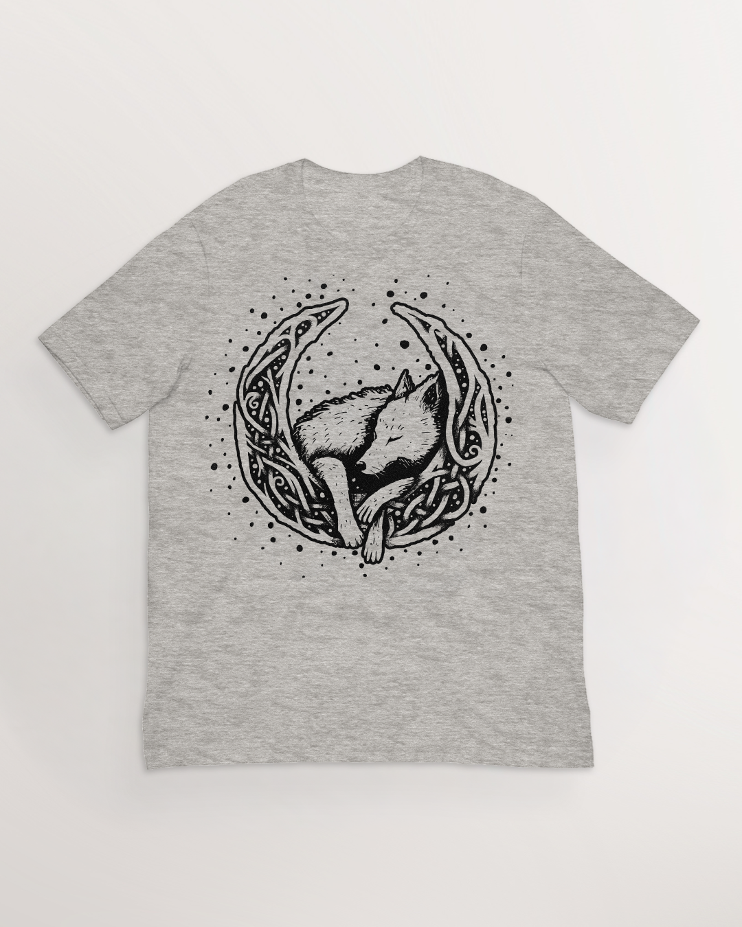 Knotwork of Mani and Sköll T-Shirt