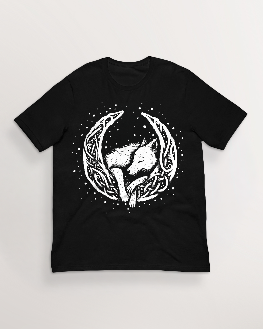 Knotwork of Mani and Sköll T-Shirt