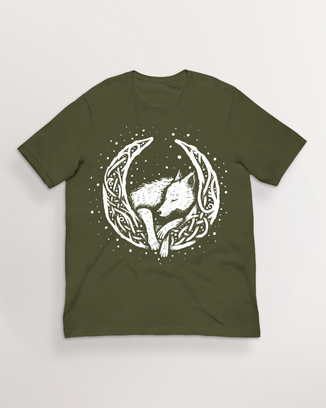 Knotwork of Mani and Sköll T-Shirt
