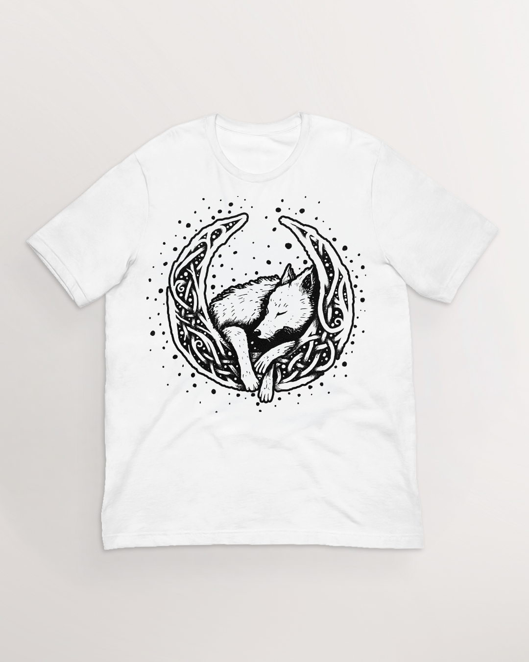 Knotwork of Mani and Sköll T-Shirt