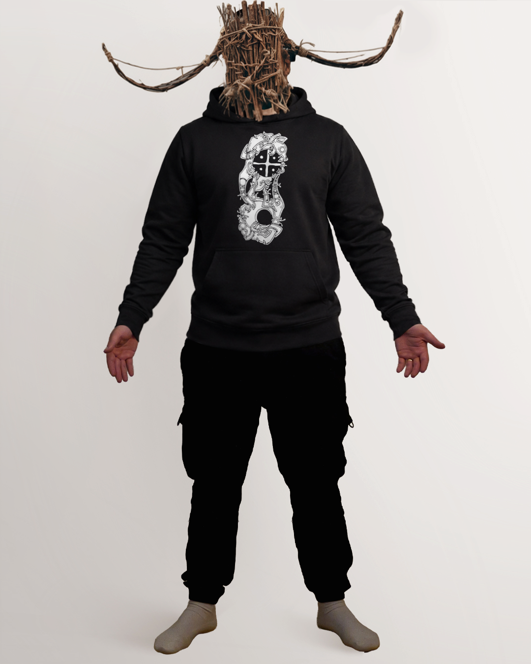 Skoll, Hati, Mani and Sol Hoodie