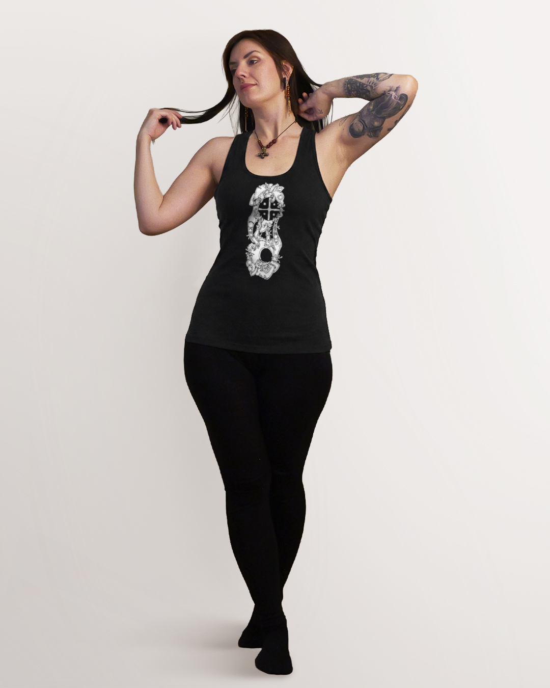 Skoll, Hati, Mani and Sol Tanktop