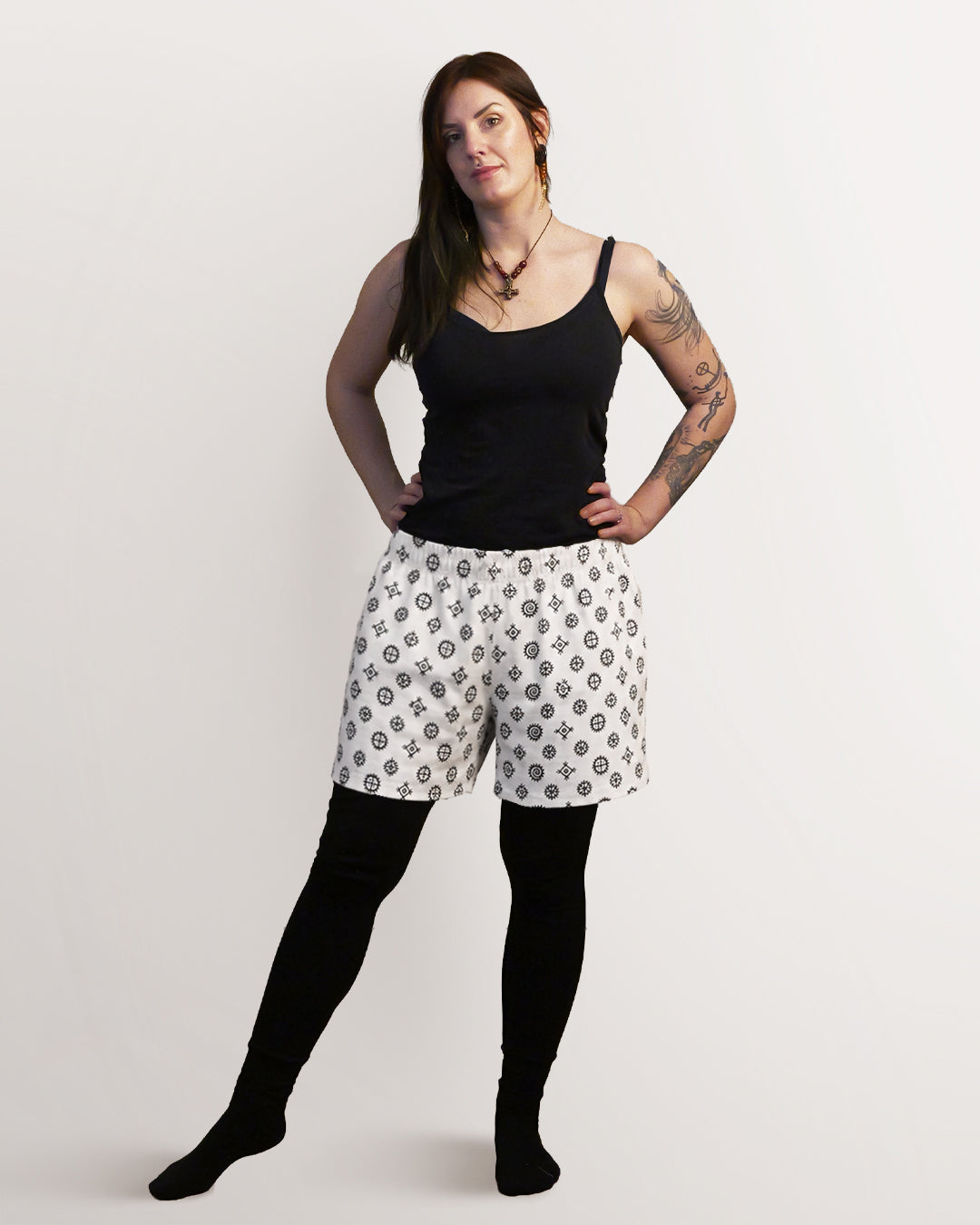 Sun Wheel Shorts