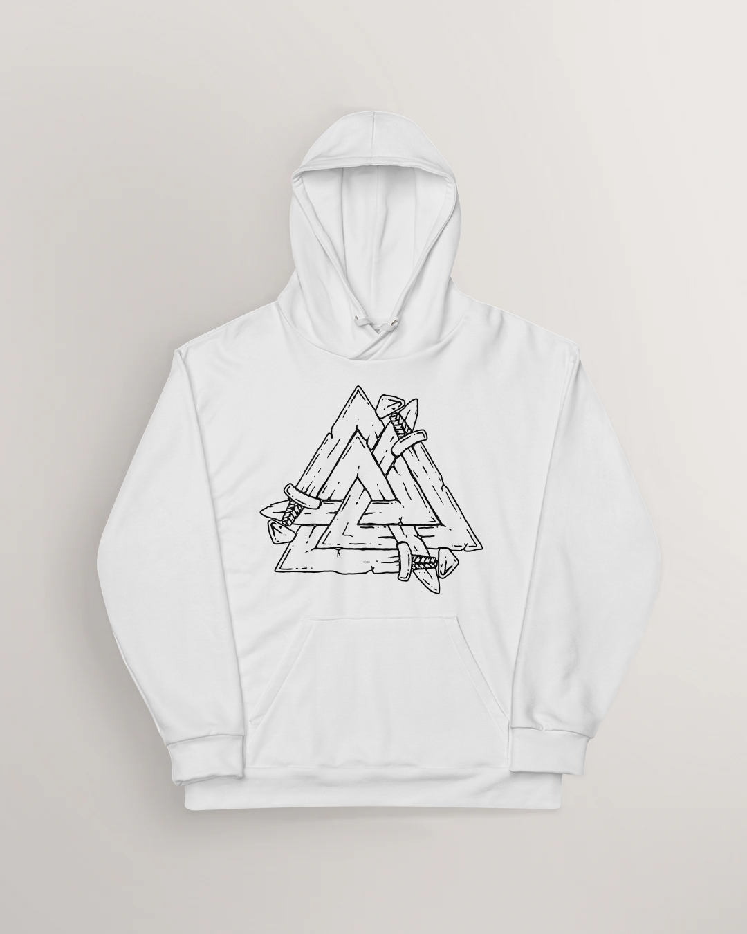 Swords of Valknut Hoodie