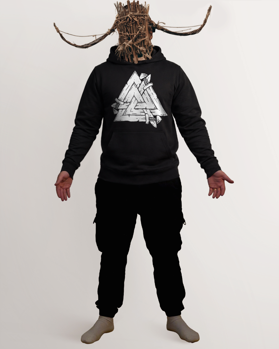 Swords of Valknut Hoodie