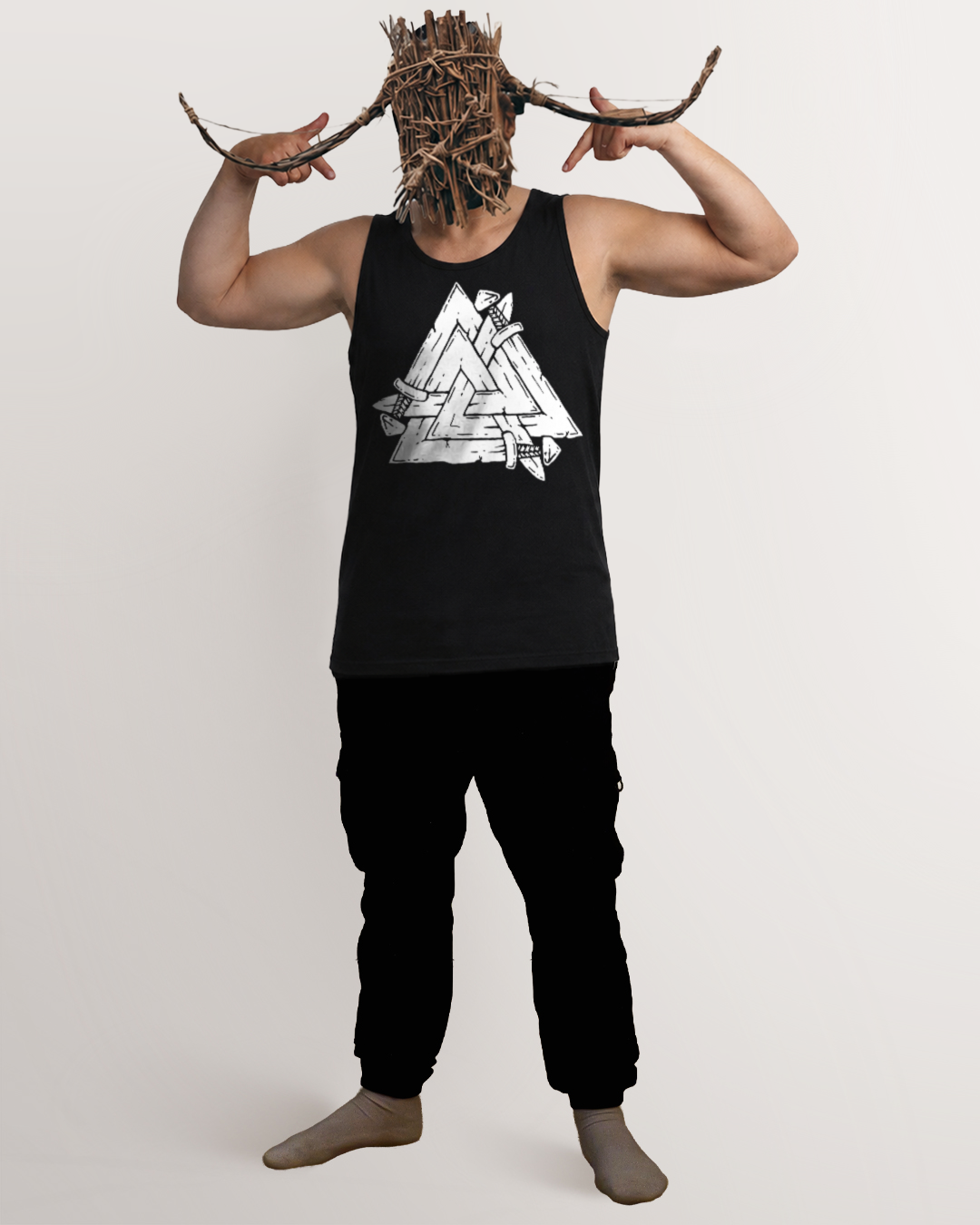Swords of Valknut Tanktop