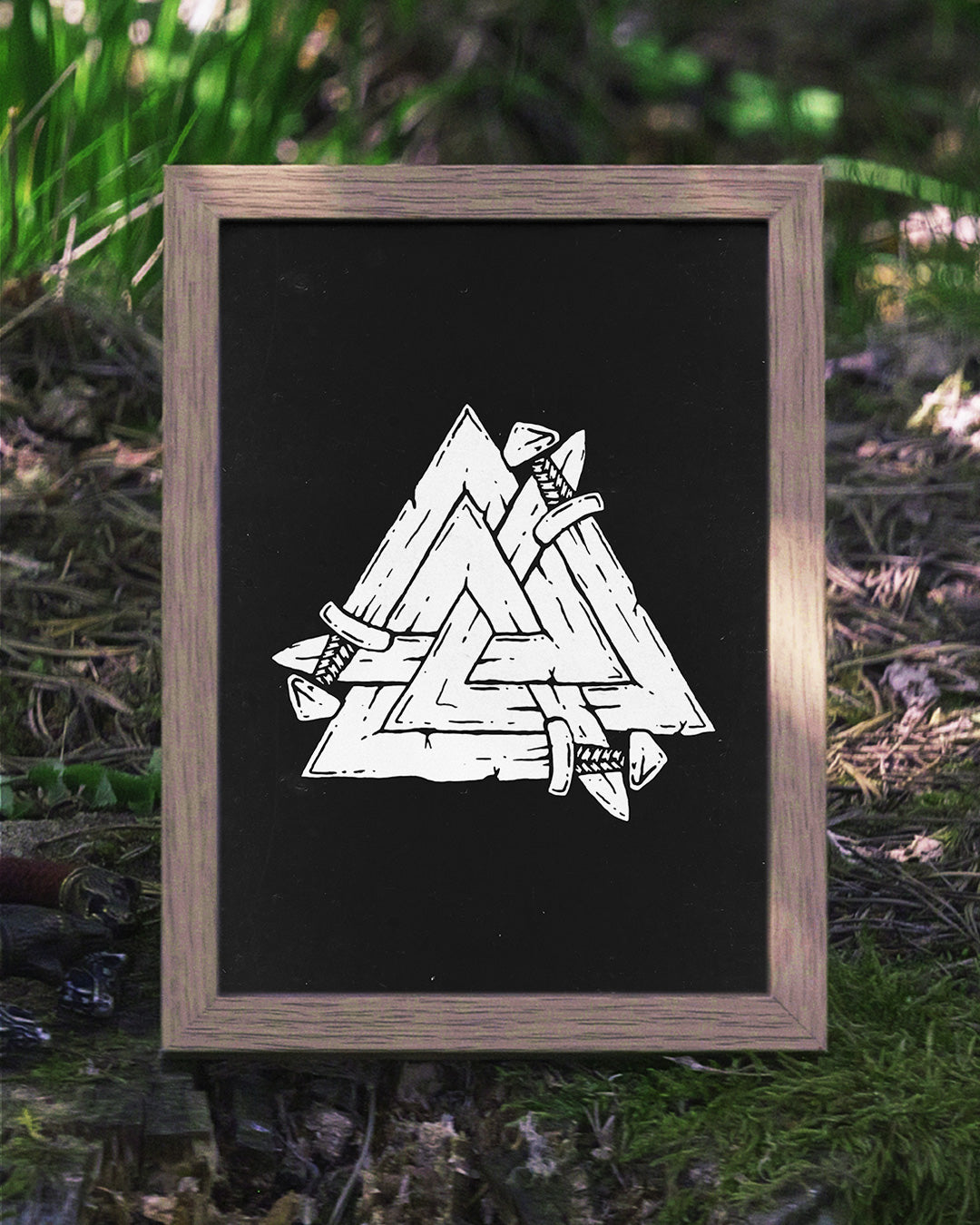 Swords of Valknut Poster
