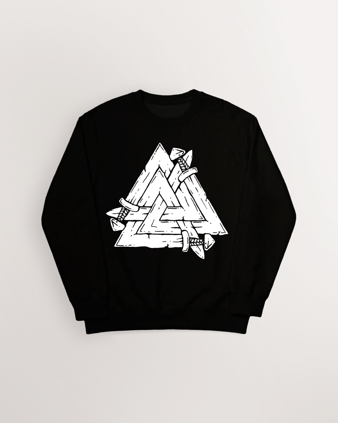 Swords of Valknut Sweatshirt