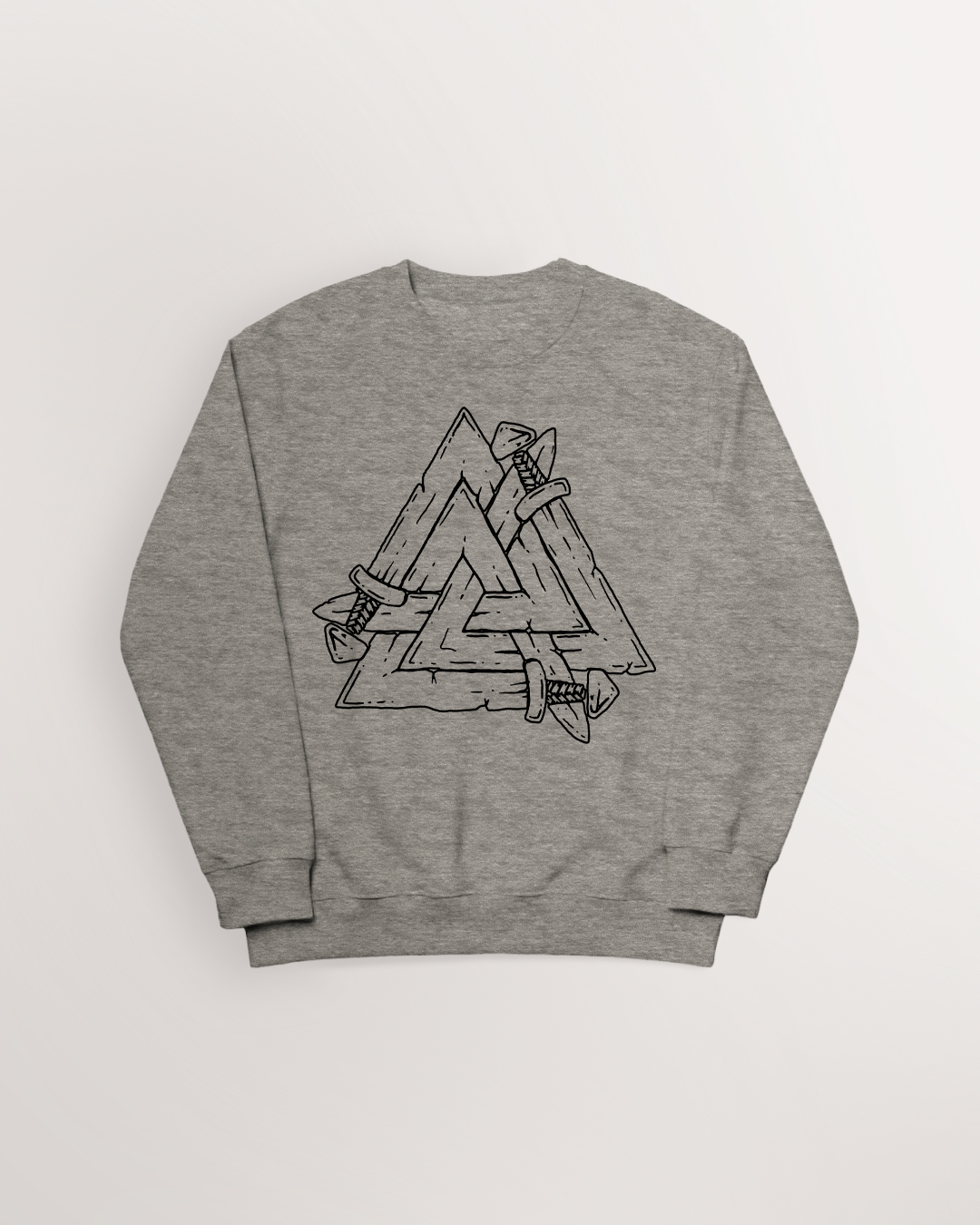 Swords of Valknut Sweatshirt