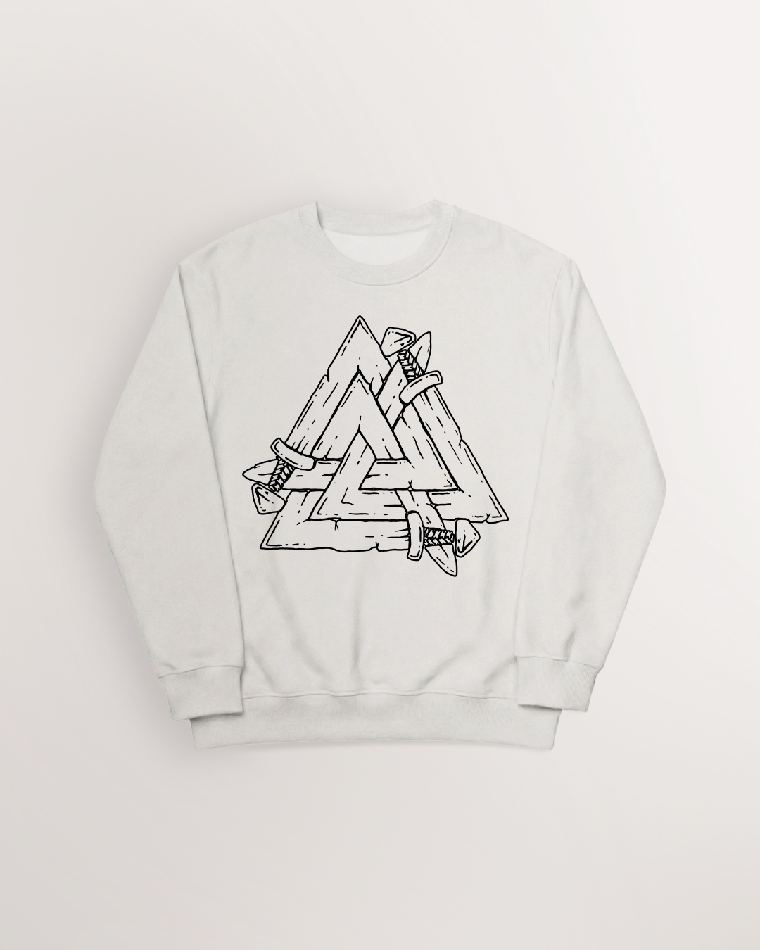 Swords of Valknut Sweatshirt