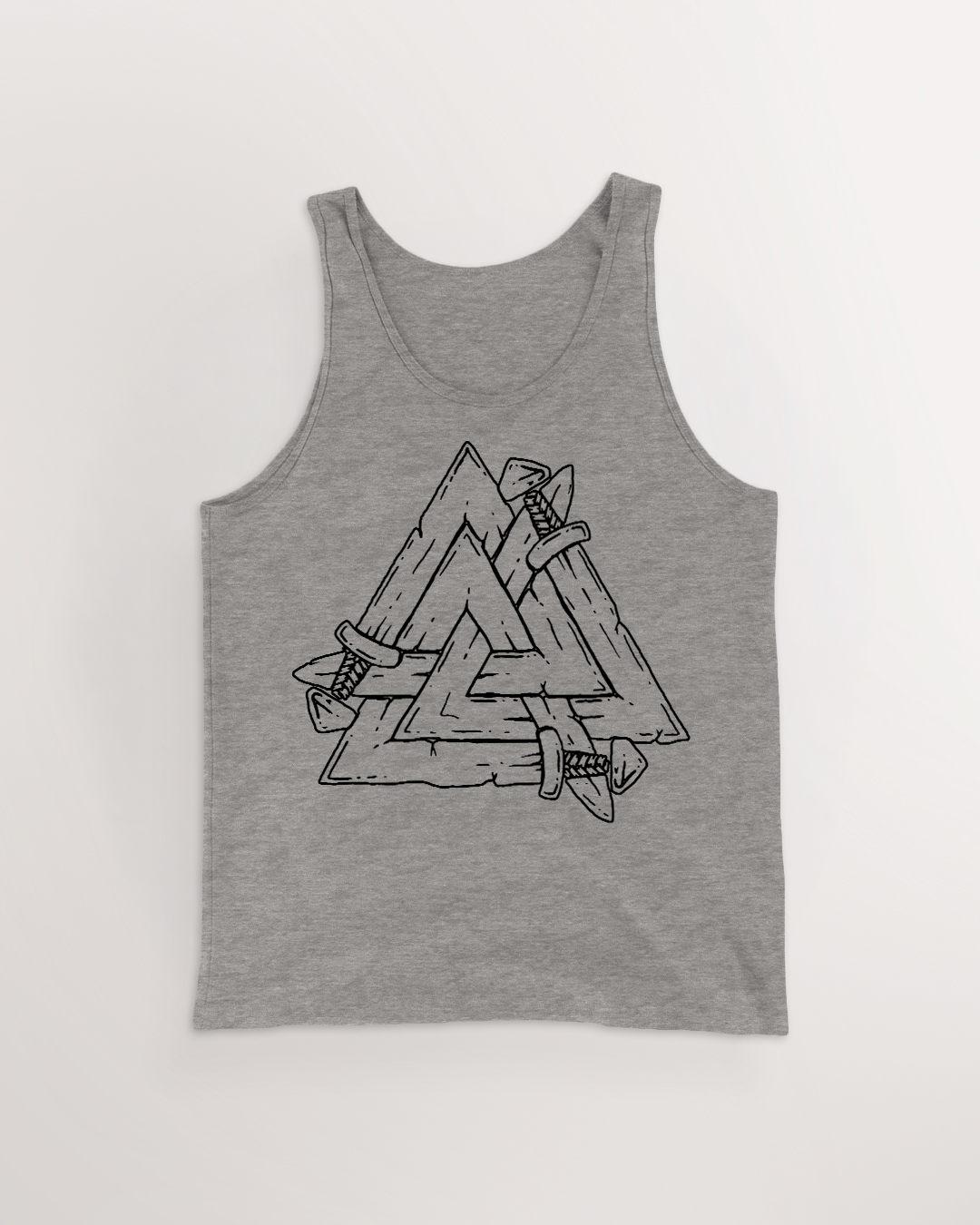 Swords of Valknut Tanktop