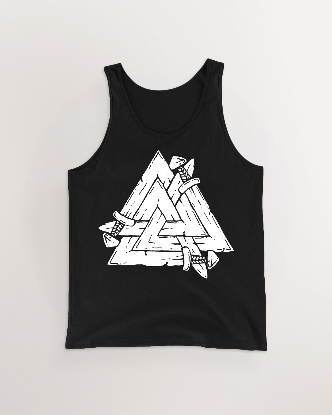 Swords of Valknut Tanktop