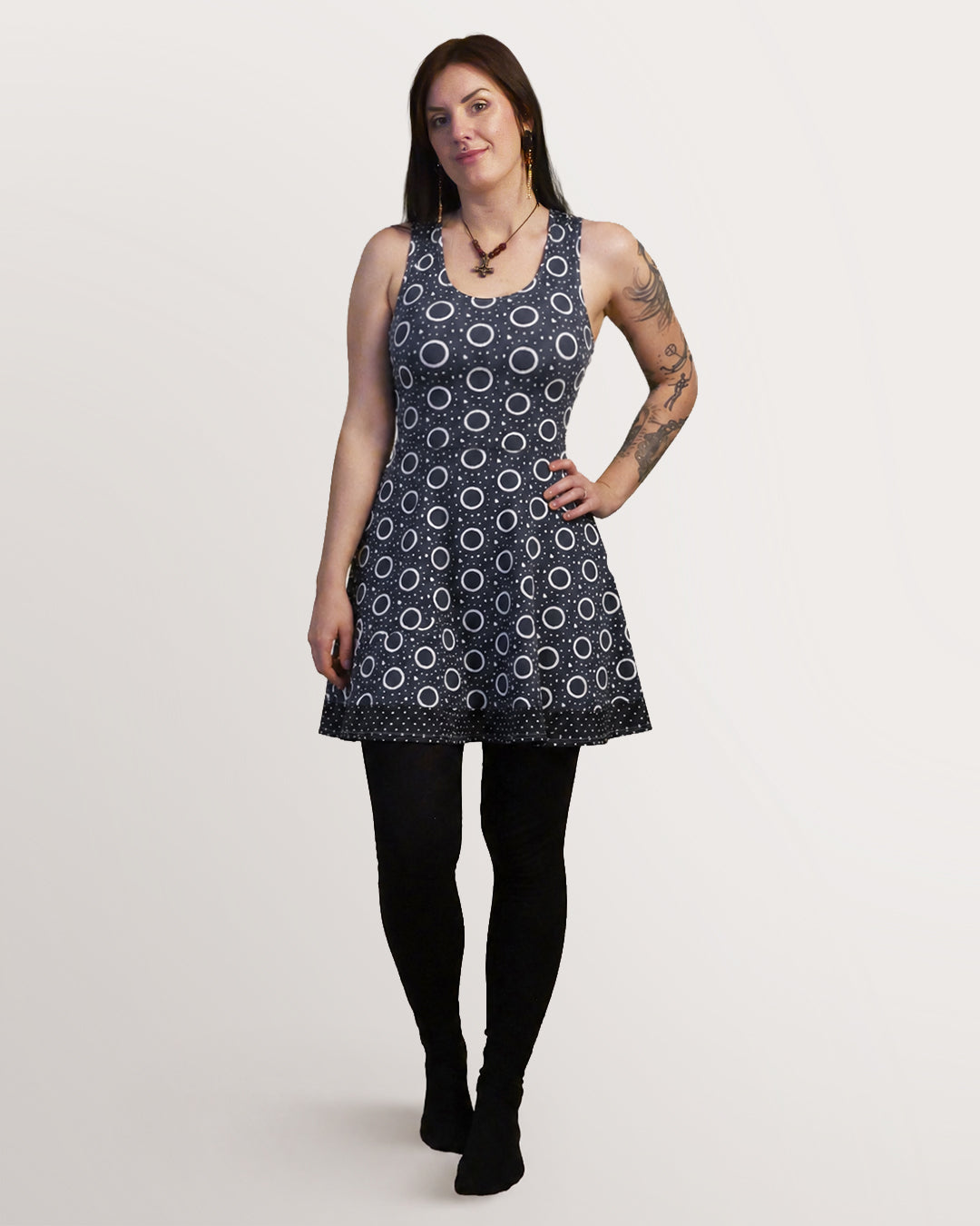 Tocharian Skater Dress