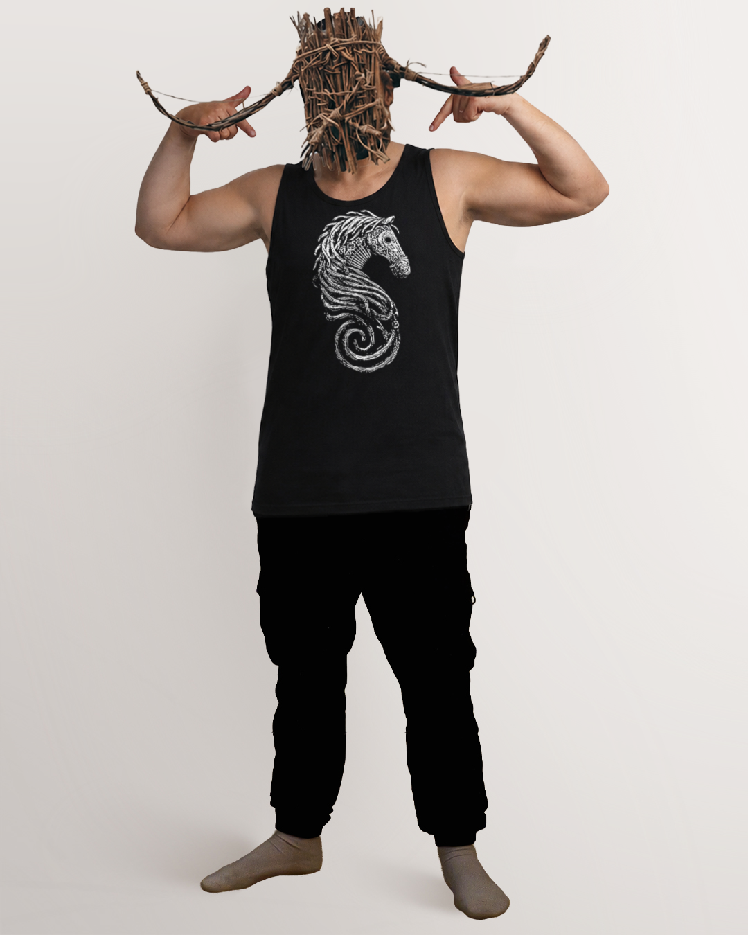 Knotwork Horse Tank Top