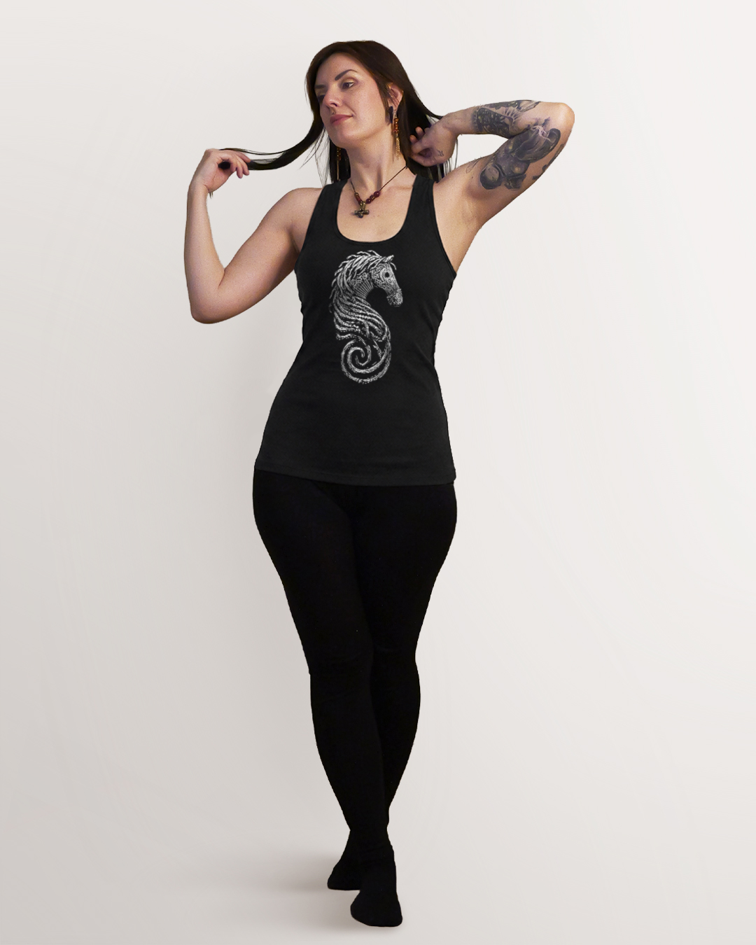 Knotwork Horse Tank Top