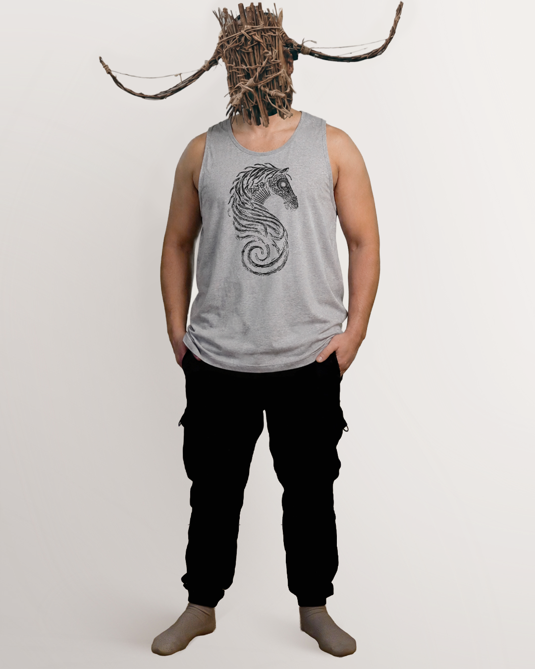 Knotwork Horse Tank Top
