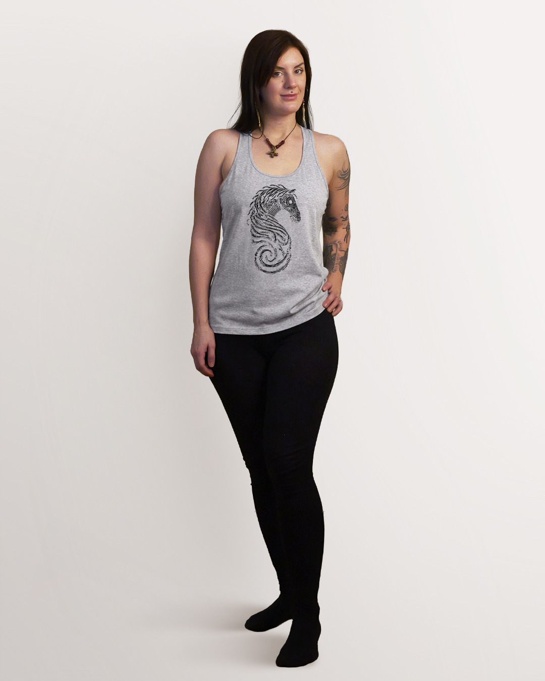 Knotwork Horse Tank Top