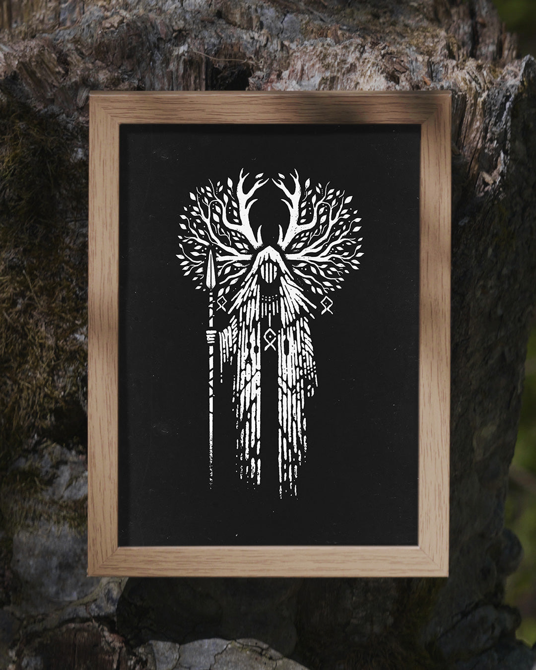 Wandering forest spirit Poster