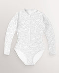 White Jelling Surfsuit
