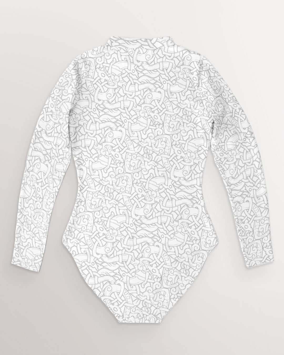 White Jelling Surfsuit