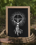 Winter Solstice Shaman Poster