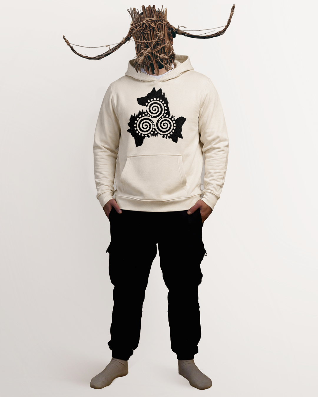 Wolf Triskele Hoodie