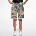 Tie Dye Cavepainting Basketball Shorts