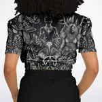 Norse Mythology Croptop Sweatshirt