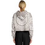 Sun Sigil Croptop Hoodie