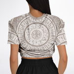 Sun Sigil Croptop Sweatshirt