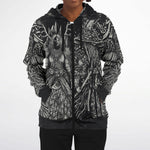 Norse Pantheon Zip-Up Hoodie