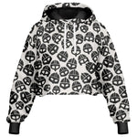 Valsgärde Viking Helmet Croptop Hoodie
