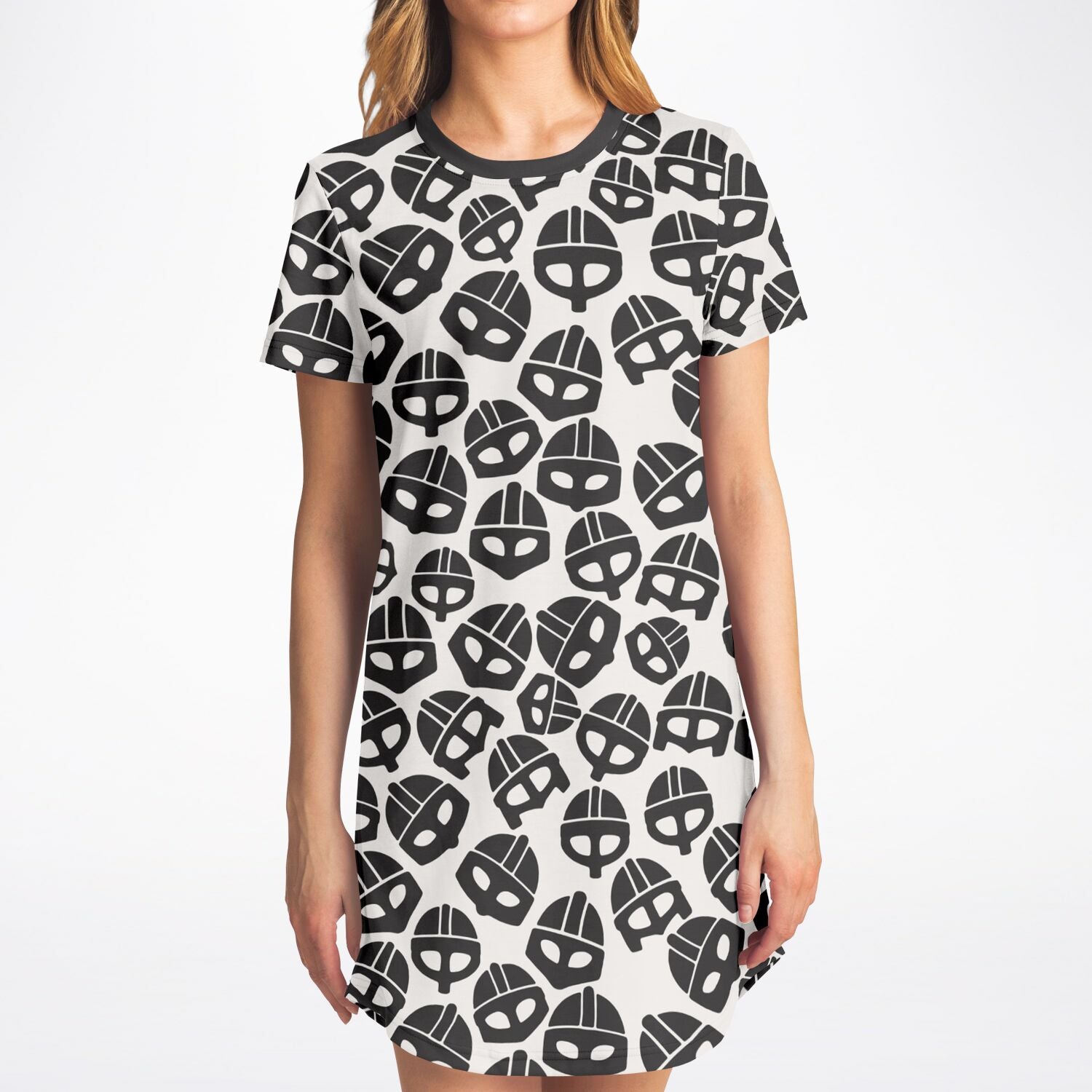 Valsgärde Viking Helmet T-Shirt Dress